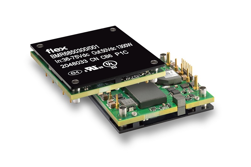 Digital DC/DC converter delivers 1300 W in half-brick package