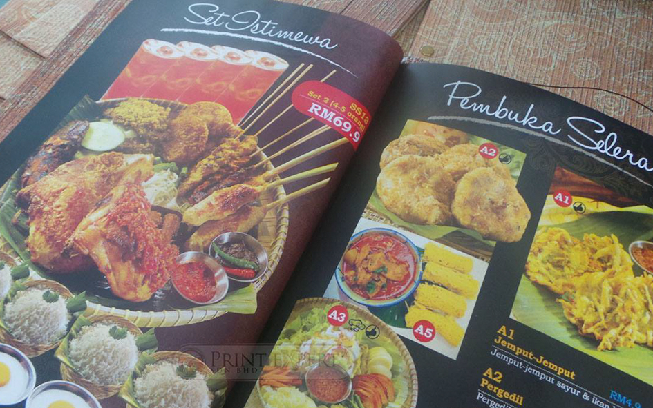 Menu Book : Photo 3