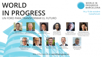 Harvard professors Steven Pinker and Daniel Ziblatt and Sergey Paltsev, Director of MIT's Science and Policy of Global Change Program, are set to participate at the 'World in Progress Barcelona' Forum