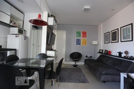 Sala de apartamento para alugar com 1 quarto, 43m² em Bela Vista, São Paulo