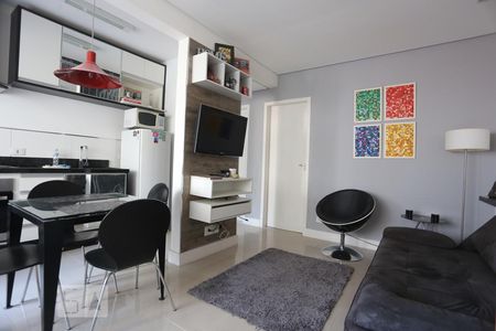 Sala de apartamento para alugar com 1 quarto, 43m² em Bela Vista, São Paulo