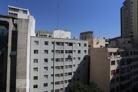 Vista do Quarto de apartamento para alugar com 1 quarto, 43m² em Bela Vista, São Paulo