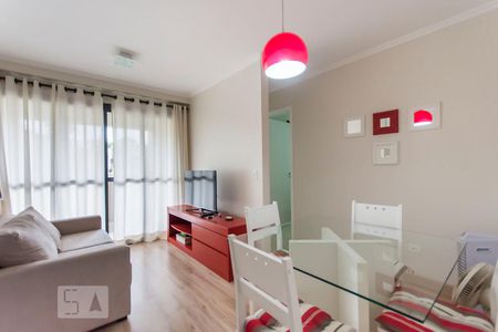 SAla de apartamento para alugar com 1 quarto, 43m² em Lapa, São Paulo