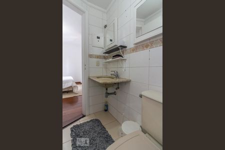 Banheiro de apartamento para alugar com 1 quarto, 38m² em Santa Cecília, São Paulo