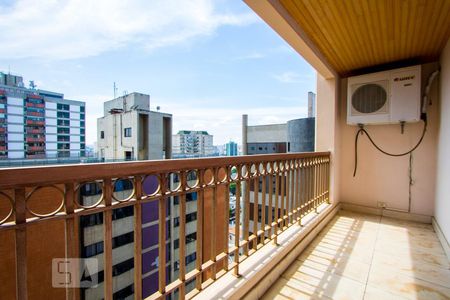 Varanda da sala de estar de apartamento para alugar com 3 quartos, 260m² em Jardim, Santo André