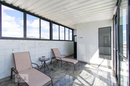 Sauna de kitnet/studio para alugar com 1 quarto, 40m² em Estoril, Belo Horizonte