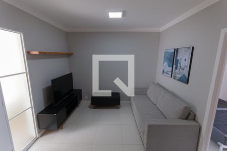 Sala de apartamento para alugar com 1 quarto, 43m² em Chácara da Barra, Campinas