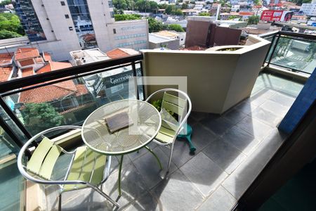 Sala - Sacada de apartamento para alugar com 1 quarto, 74m² em Cambuí, Campinas