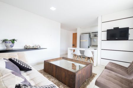 sala de apartamento para alugar com 2 quartos, 65m² em Setor Oeste, Goiânia