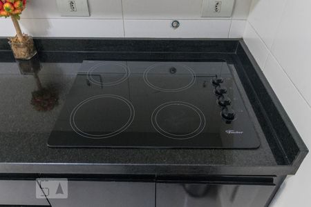 Cozinha de apartamento para alugar com 1 quarto, 42m² em Centro, Curitiba