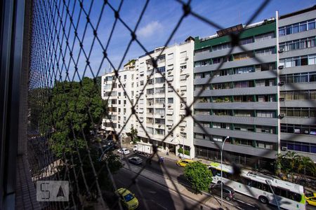 Vista da Sala de apartamento para alugar com 3 quartos, 100m² em Laranjeiras, Rio de Janeiro