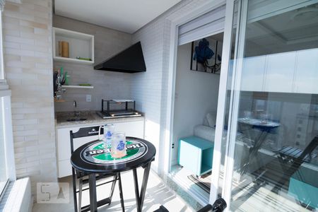 Varanda gourmet de apartamento para alugar com 2 quartos, 77m² em Vila Gilda, Santo André