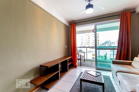 Sala de apartamento para alugar com 1 quarto, 46m² em Boa Viagem, Niterói