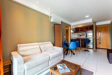 Sala de apartamento para alugar com 1 quarto, 46m² em Boa Viagem, Niterói