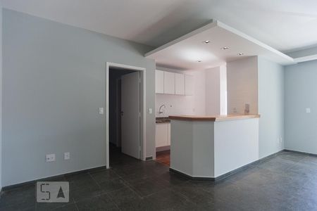 Sala de apartamento à venda com 1 quarto, 65m² em Nova Campinas, Campinas