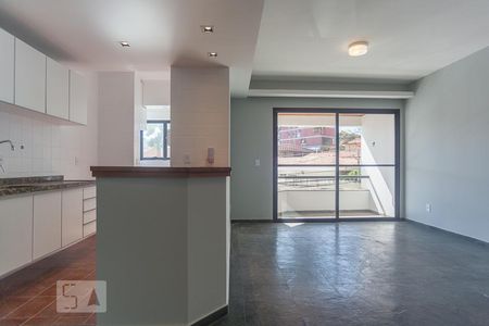 Sala de apartamento à venda com 1 quarto, 65m² em Nova Campinas, Campinas