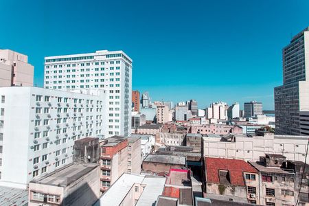 Vista do Quarto de kitnet/studio à venda com 1 quarto, 33m² em Centro Histórico, Porto Alegre