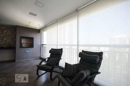 Varanda Gourmett de apartamento à venda com 3 quartos, 133m² em Parque Reboucas, São Paulo