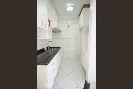 Cozinha de casa de condomínio à venda com 2 quartos, 63m² em Vila Homero Thon, Santo André