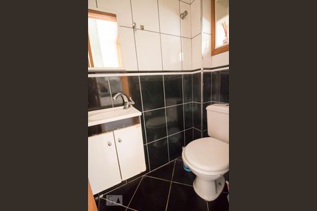 Lavabo de casa de condomínio à venda com 2 quartos, 63m² em Vila Homero Thon, Santo André