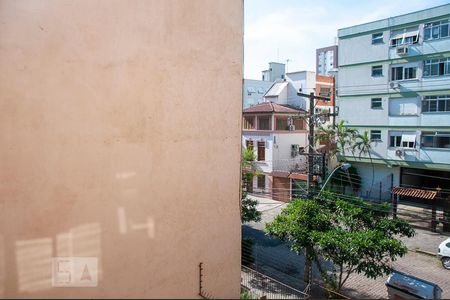 Vista da Sala de apartamento para alugar com 1 quarto, 59m² em Menino Deus, Porto Alegre