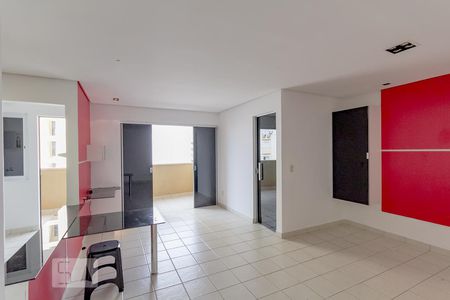 Sala de apartamento para alugar com 1 quarto, 54m² em Jardim Goiás, Goiânia