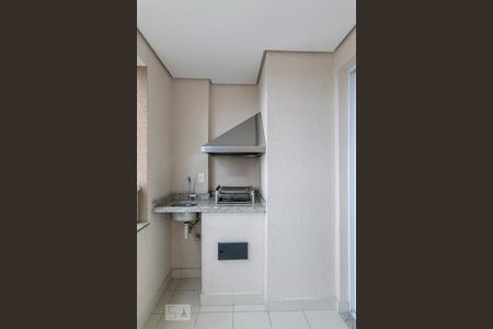 Detalhe Churrasqueira de apartamento à venda com 2 quartos, 79m² em Campestre, Santo André