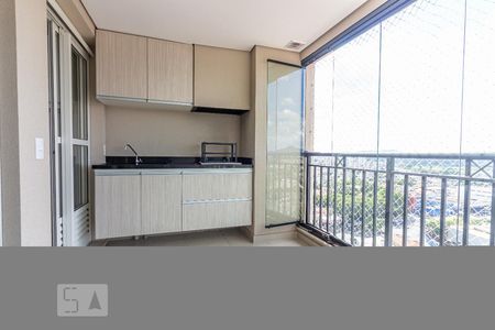 Varanda Gourmet  de apartamento para alugar com 3 quartos, 74m² em Centro, Osasco