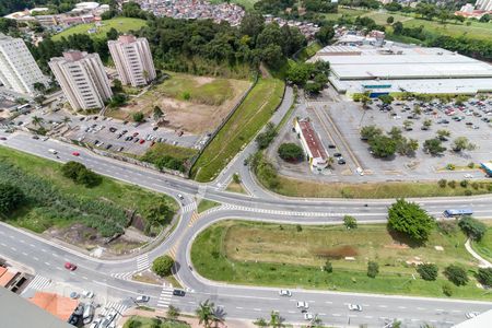 Vista varanda gourmet de kitnet/studio para alugar com 1 quarto, 38m² em Jardim Flor da Montanha, Guarulhos