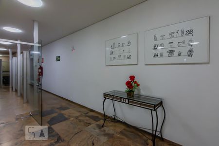 Área comum – Hall de Entrada Edifício de apartamento para alugar com 1 quarto, 25m² em Centro, Belo Horizonte