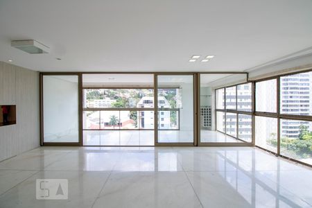 Sala de apartamento para alugar com 4 quartos, 230m² em Serra, Belo Horizonte