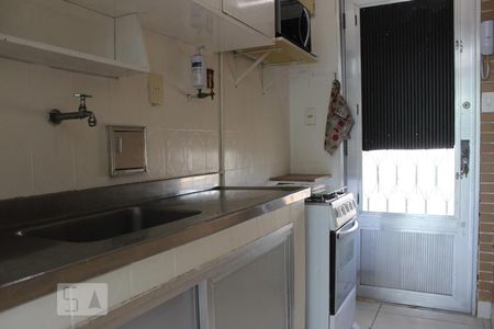 Cozinha de kitnet/studio para alugar com 1 quarto, 40m² em Barra da Tijuca, Rio de Janeiro