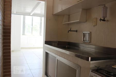 Cozinha de kitnet/studio para alugar com 1 quarto, 40m² em Barra da Tijuca, Rio de Janeiro