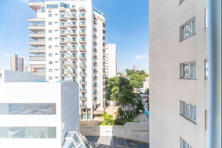 Vista da Sala de kitnet/studio à venda com 1 quarto, 50m² em Centro, Santo André