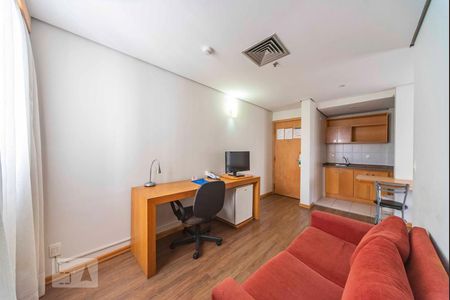 Sala de kitnet/studio à venda com 1 quarto, 50m² em Centro, Santo André