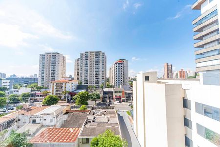 Vista da Varanda  de kitnet/studio à venda com 1 quarto, 50m² em Centro, Santo André