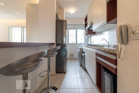 Cozinha de kitnet/studio à venda com 1 quarto, 51m² em Alphaville Conde Ii, Barueri