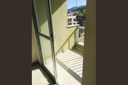 Varanda da Sala de apartamento para alugar com 3 quartos, 78m² em Taquara, Rio de Janeiro