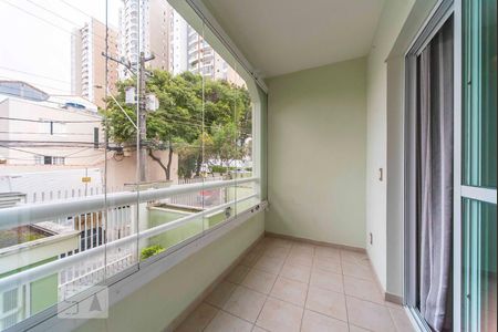 Varanda da Sala de apartamento à venda com 3 quartos, 115m² em Campestre, Santo André