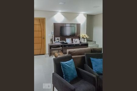 Sala de apartamento para alugar com 3 quartos, 140m² em Paraíso, Santo André