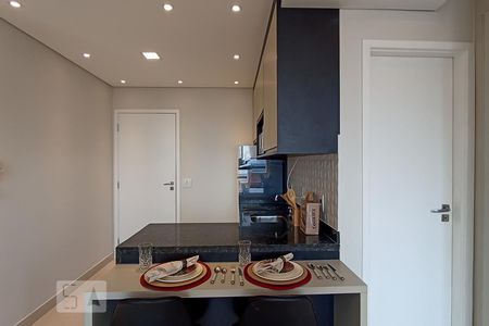 Cozinha de kitnet/studio à venda com 1 quarto, 27m² em Bethaville I, Barueri