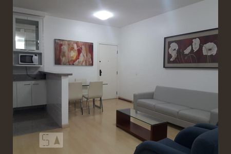 Sala de apartamento à venda com 2 quartos, 75m² em Lourdes, Belo Horizonte