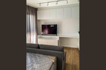 Sala e Quarto de apartamento para alugar com 1 quarto, 25m² em Liberdade, São Paulo