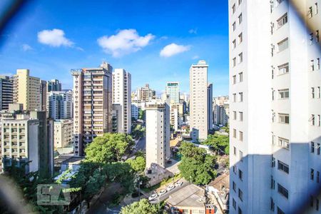 Vista Quarto de apartamento à venda com 2 quartos, 90m² em Lourdes, Belo Horizonte