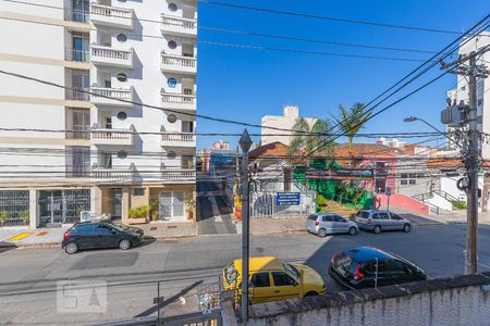 Vista da sala de kitnet/studio à venda com 1 quarto, 80m² em Bosque, Campinas