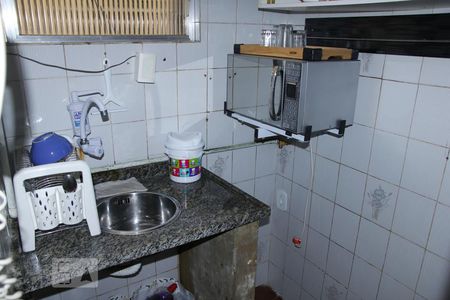 Cozinha de kitnet/studio à venda com 1 quarto, 26m² em Flamengo, Rio de Janeiro