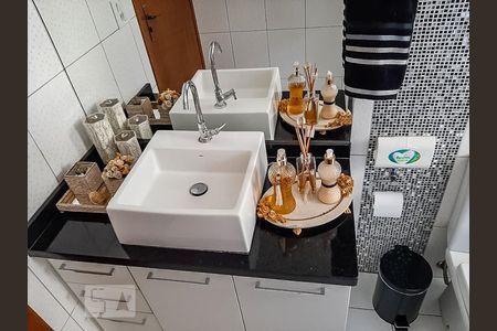 Banheiro da Suíte de apartamento à venda com 2 quartos, 79m² em Santa Maria, São Caetano do Sul