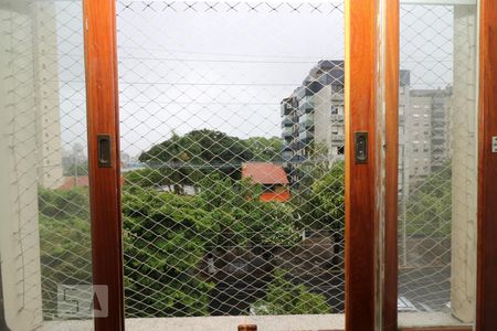 Vista da sala de apartamento para alugar com 1 quarto, 35m² em Petrópolis, Porto Alegre