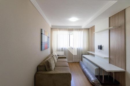 Sala de apartamento para alugar com 2 quartos, 55m² em Água Verde, Curitiba