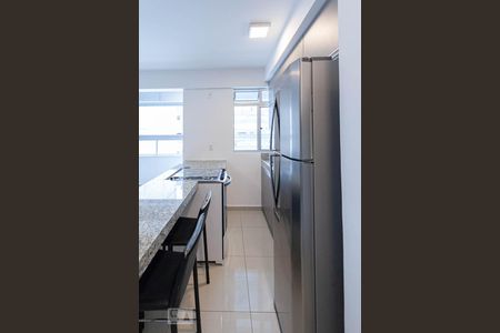 Cozinha de apartamento para alugar com 1 quarto, 42m² em Centro, Belo Horizonte